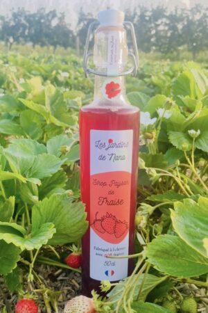 Sirop de fraise artisanal