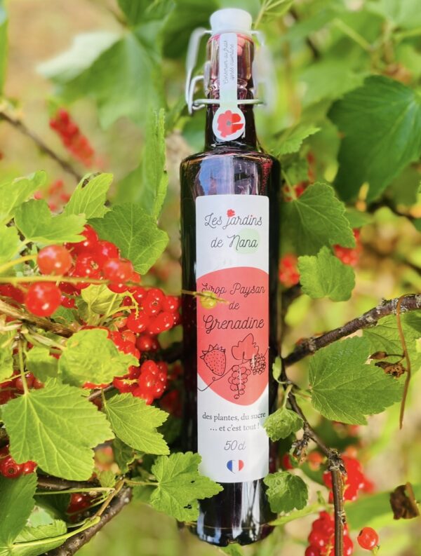 Sirop de grenadine artisanal