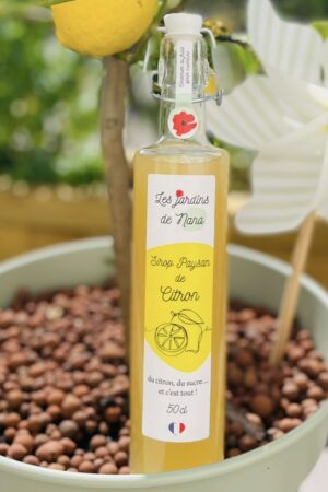 Sirop de citron artisanal