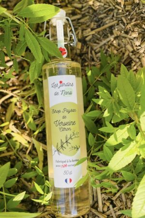 Sirop de verveine citron artisanal