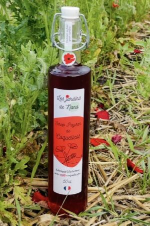 Sirop de coquelicot artisanal