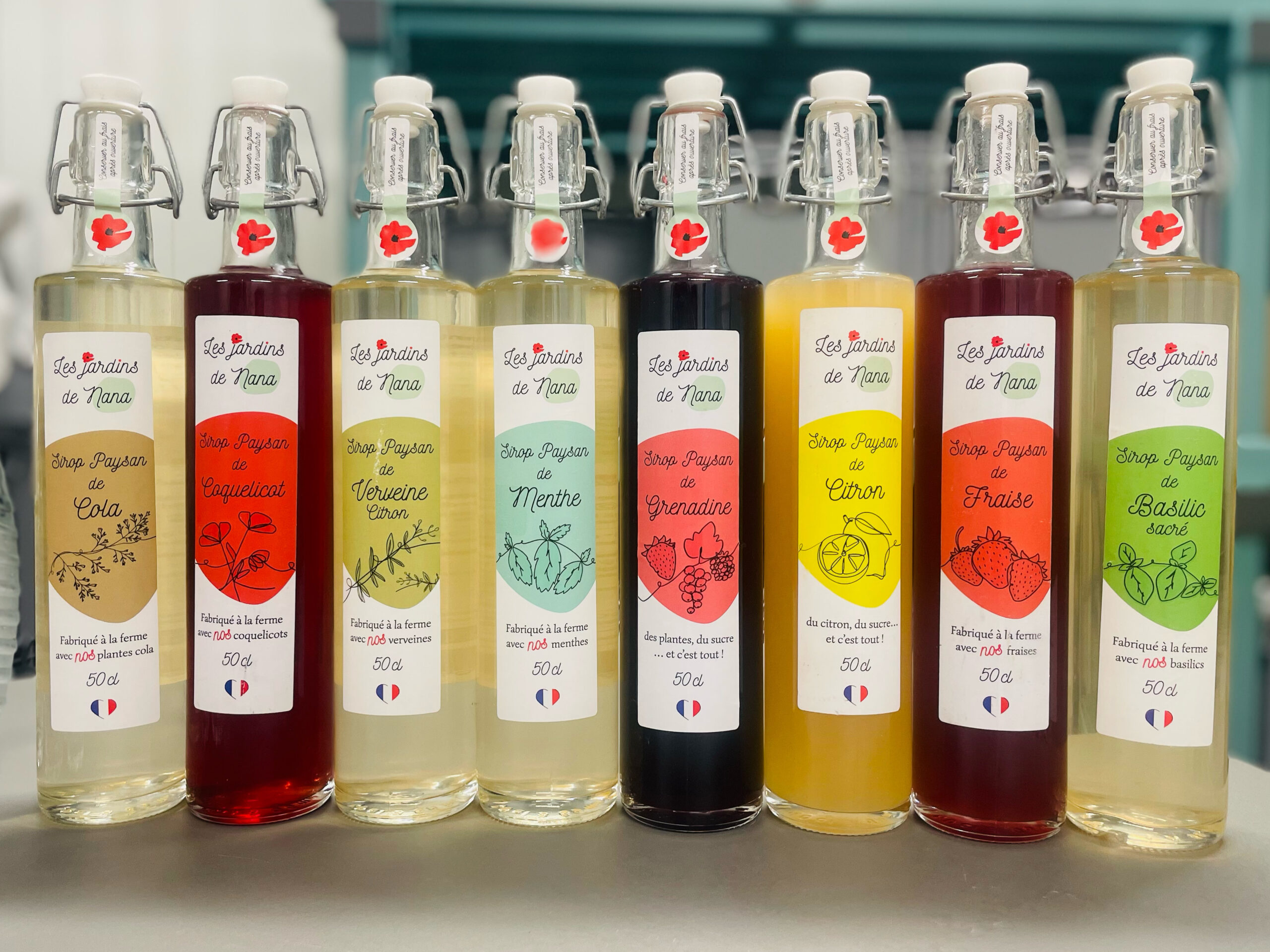 Sirops artisanaux naturels