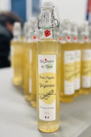 Sirop de gingembre artisanal