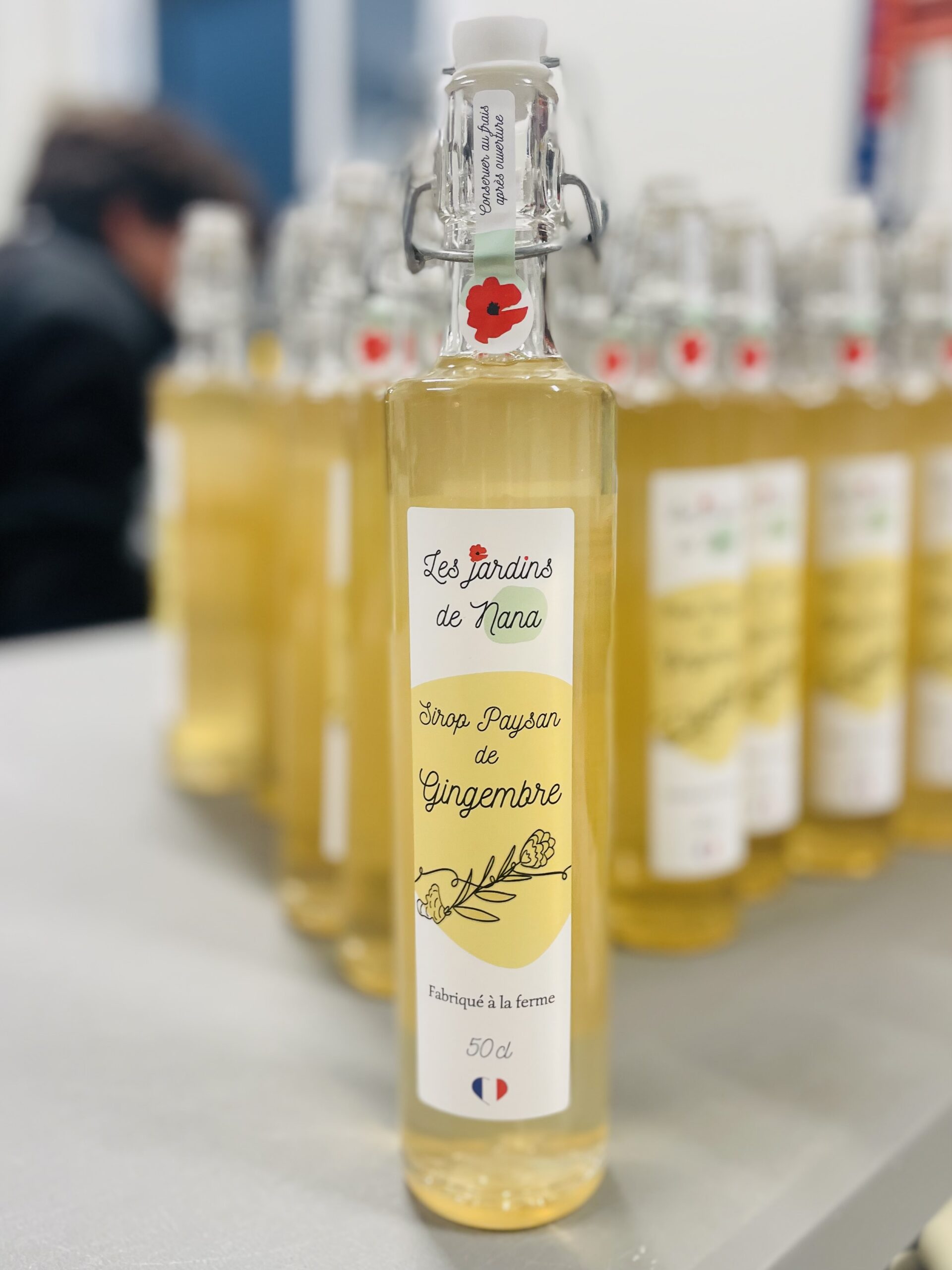 Sirop de gingembre artisanal