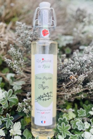 Sirop de thym artisanal