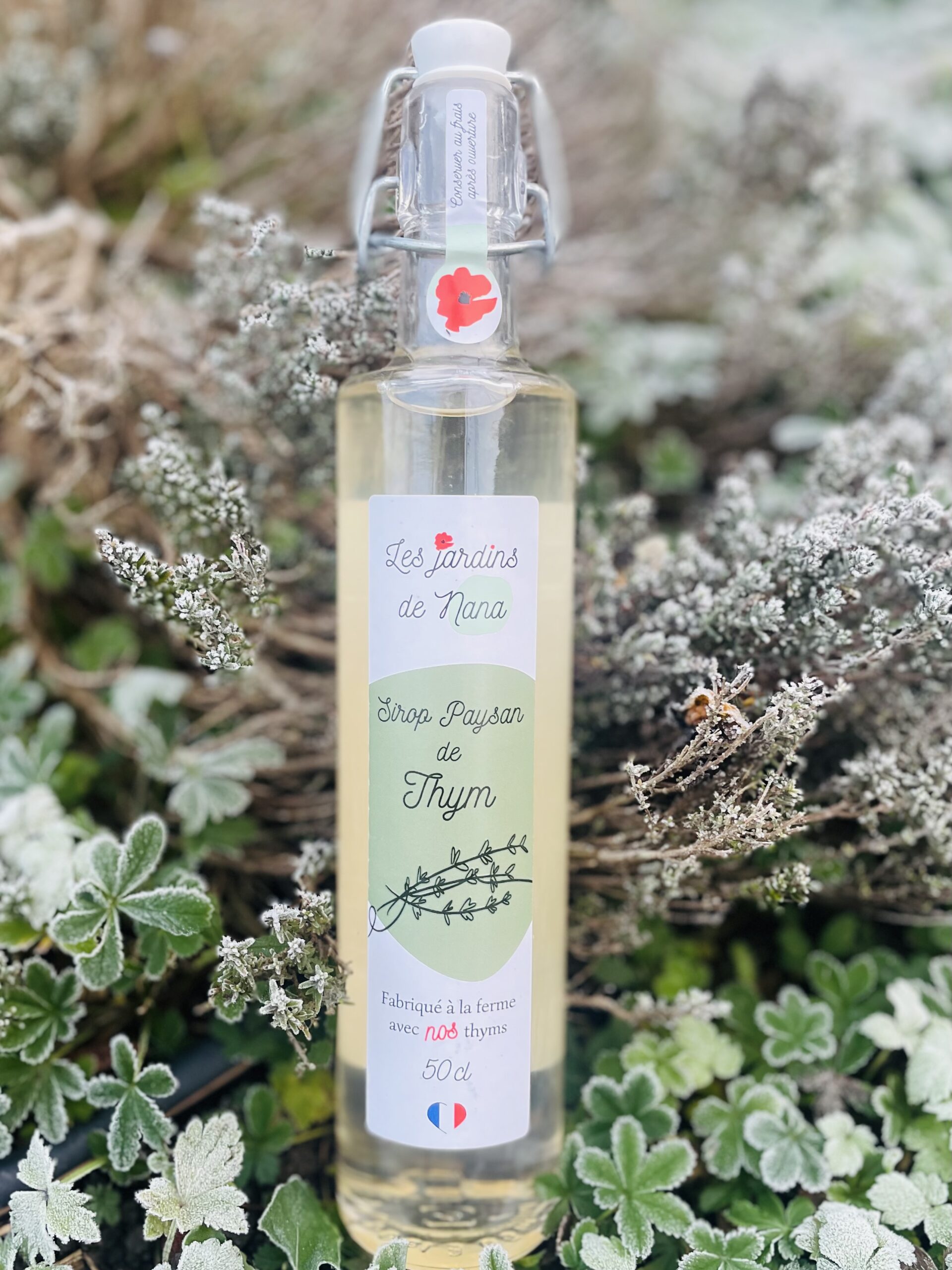 Sirop de thym artisanal