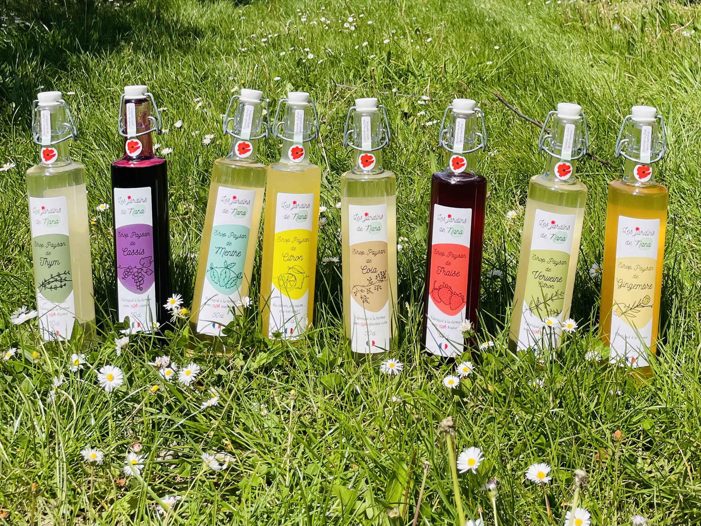Sirops artisanaux naturels