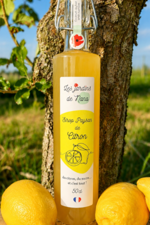 Sirop de citron artisanal
