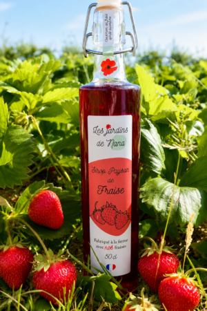 Sirop de fraise artisanal