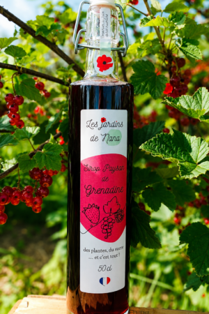 Sirop de grenadine artisanal