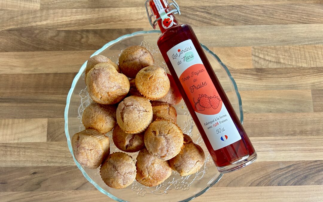 Muffin à la fraise