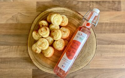 Financier au coquelicot