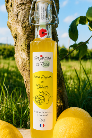 Sirop de citron artisanal