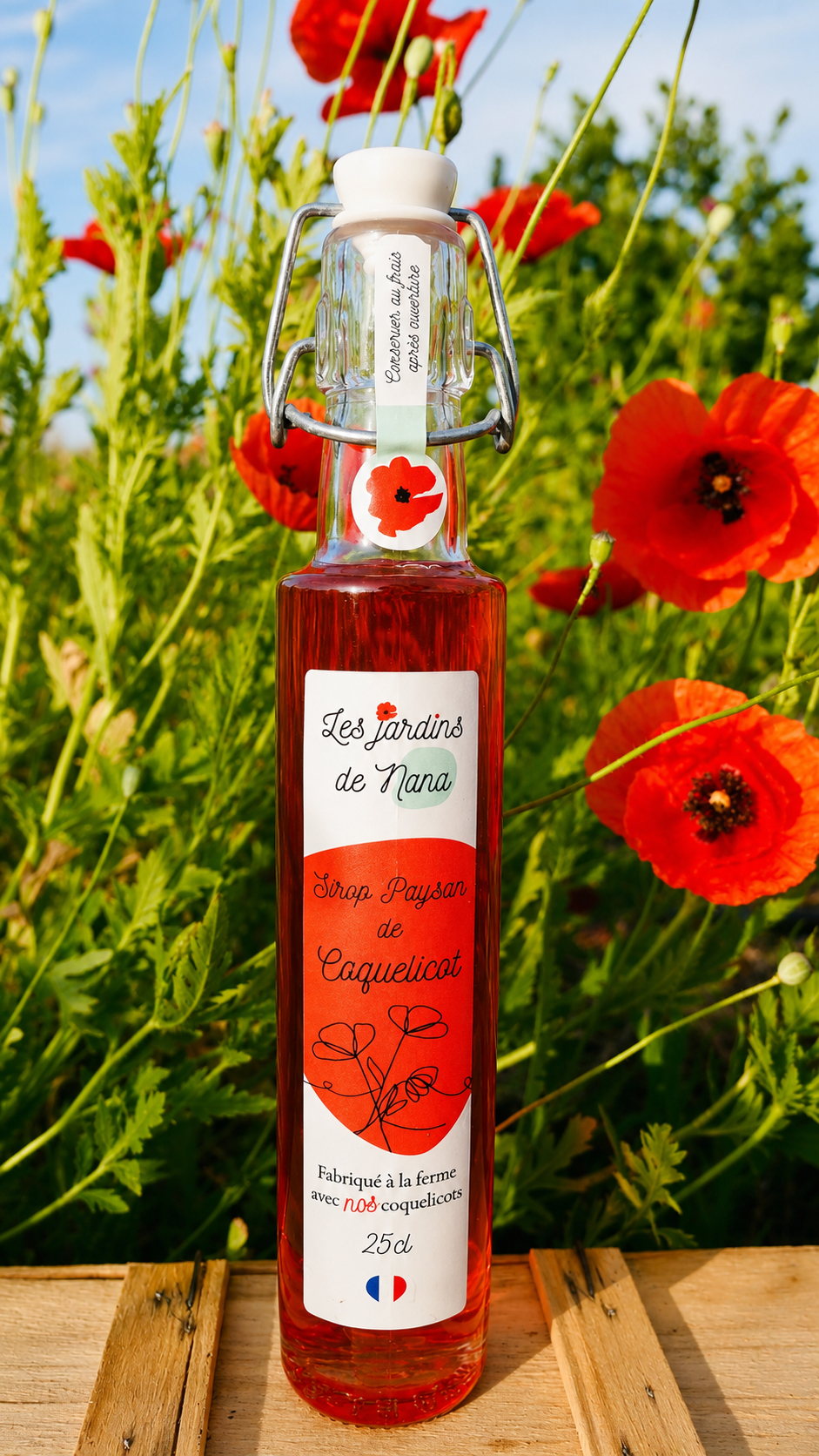 Sirop de coquelicot artisanal
