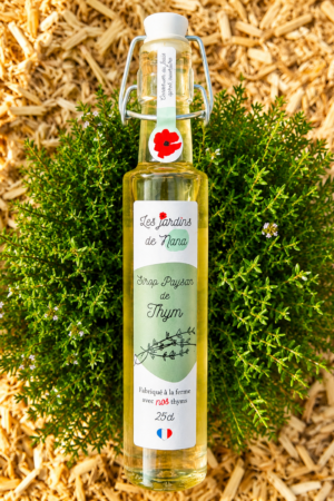 Sirop de thym artisanal